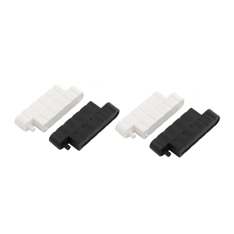 60pcs RC Car Barrier Black White RC Car Race Track