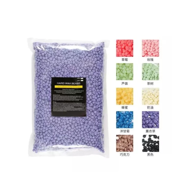 Unknown 왁싱재료 1kg 셀프 제모 하드 구슬 왁싱 바디 브라질리언