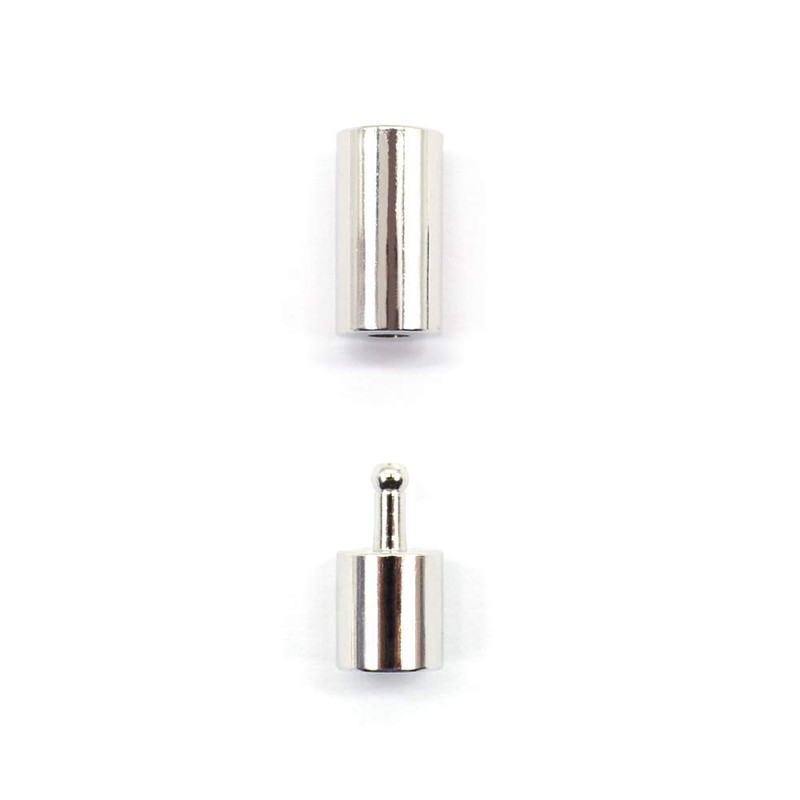 MOAMUN 20 PCS Cord End Caps for Jewelry Making, Push