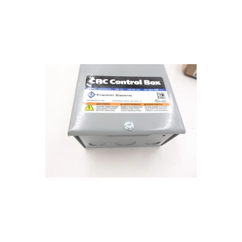 Franklin Electric Fanklin Electric Submersible Motor Control Box 1/2" HP