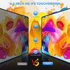 AKAMATE Single Din CarPlay Stereo: Android Auto Touchscreen Car Radio