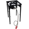 GasOne Propane Single Burner Camp Stove with High Temp Paint