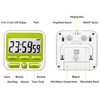 KTKUDY Digital Kitchen Timer with Mute/Loud Alarm Switch ON/Off Switch,