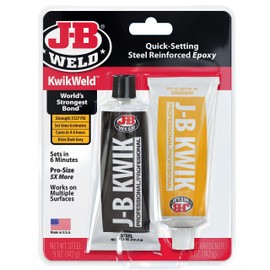 J-B Weld J-B Weld 8271 KwikWeld Professional Size Steel Reinforced Epoxy Twin Pack - 10 oz.