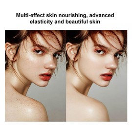 Centella Asiatica Color Correcting CC Cream Foundation Full Coverage Invisible Pores Long-Lasting Makeup Moisturising CC Cream for Naturally Glowing Skin 45ml (#1 Dark)