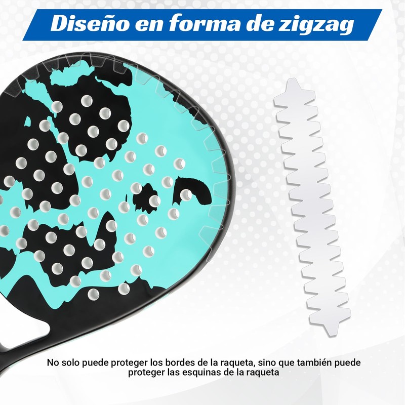 QMCZLA Protector Pala De Padel, Cinta Protectora para Pala Padel,