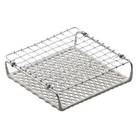 Tanaka Chain Link Ceramic Plate Chrome Roasting