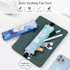 MoKo Elastic Pen Holder for Notebook, 4 Pieces PU Leather
