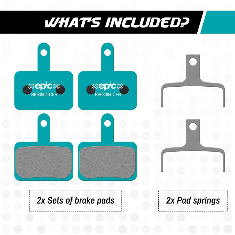 epic Disc Brake Pads for Shimano Brakes | B01S, B05S,