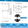 Dreyoo RV Accumulator Tank 1L 125PSI, Pre Pressurized Accumulator Tank