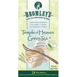 Bromley's Temple of Heaven Green Tea, 24 Count (Pack of 3)