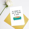 Funny Friendship Card for Him Her, Thank You Card for