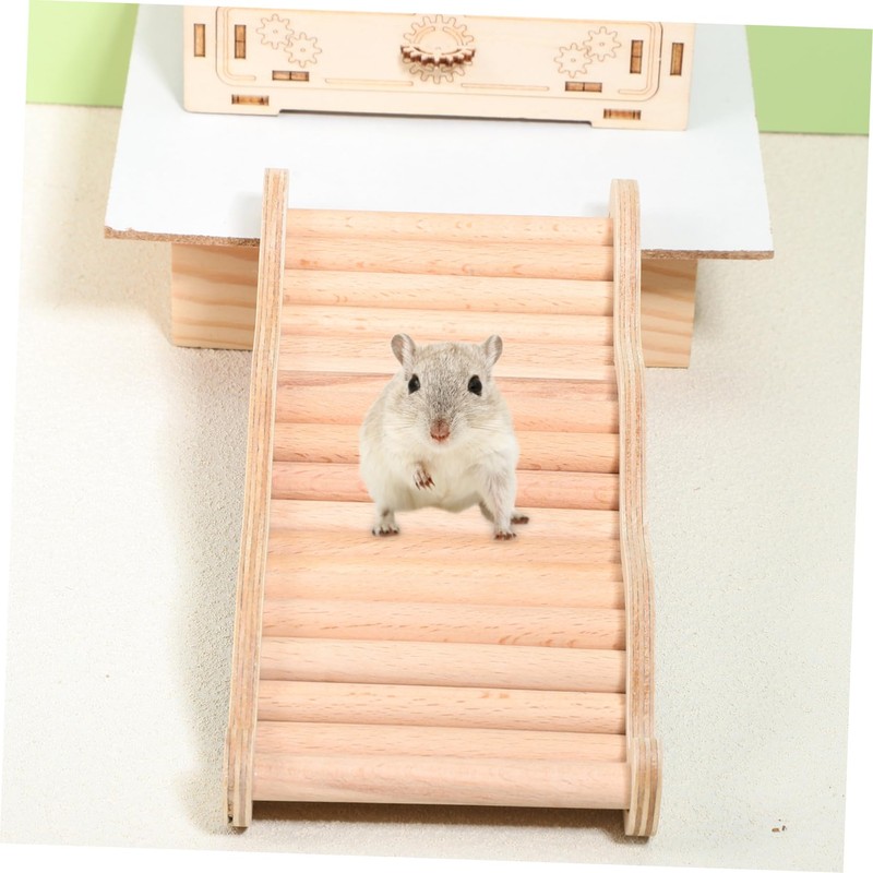 CORHAD Hamster Ladder Reptile Bridge Wave Climbing Toy for Hamsters