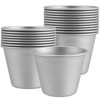 MUKLEI 20 PCS Dariole Moulds, Mini Pudding Basins, Pudding Mould,
