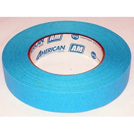Autobody Master AM2455 - AquaMask 59 Yd X 0.94" Blue Masking Tape 1 Roll