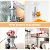 Universal Meat Grinder Pusher Tool, Food Contact Grade Plastic 7.8