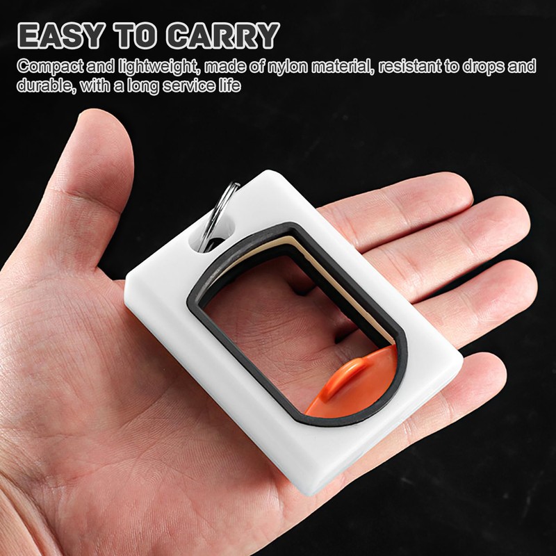 Pack of 3 Cable Tie Holder, White Fluorescence Cable Tie