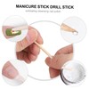 Baluue Wooden Nail Sticks 200pcs Cuticle Remover Nail Art Tool