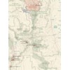 58 Colorado 14ers Checklist Map 18x24 Poster (Tan)