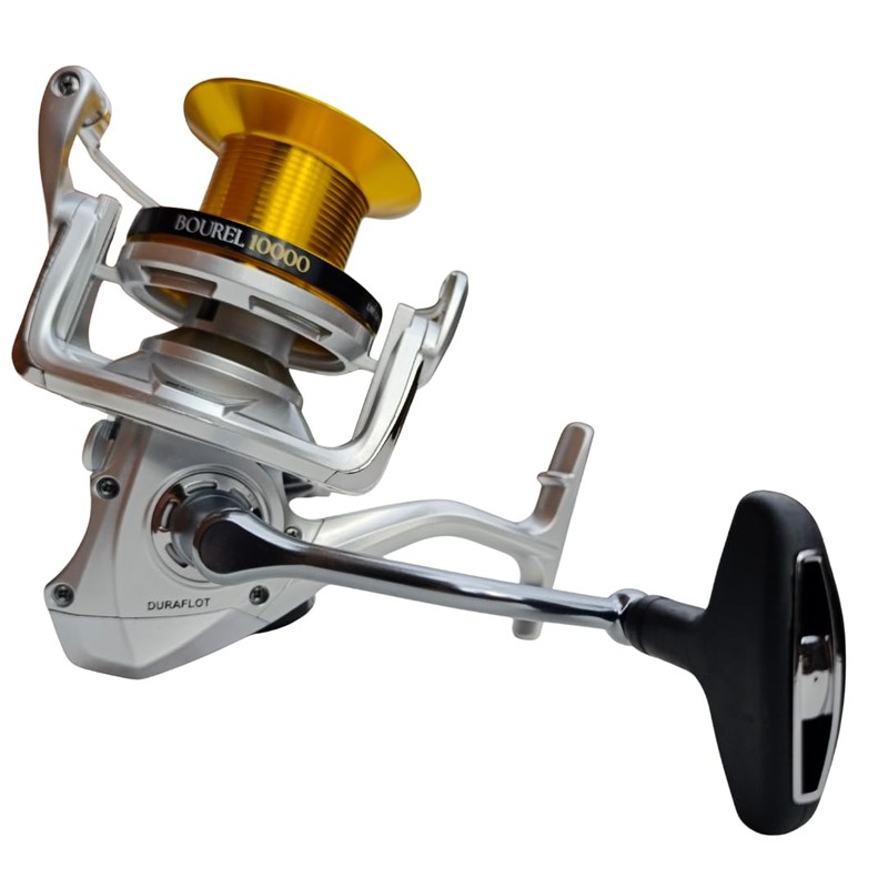 BOUREL 10000 Fishing Reel for Surfcasting – Large Capacity 500