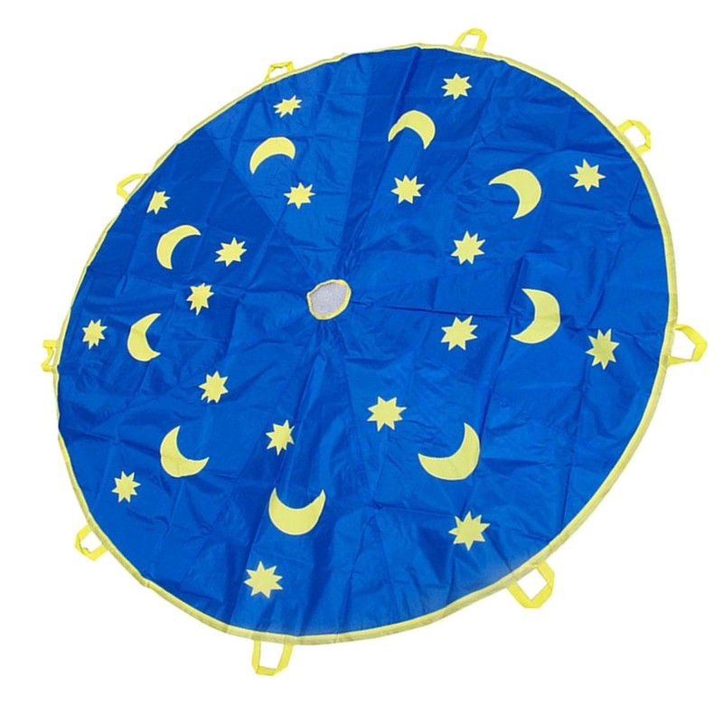 1.8M Outdoor Children Sports Rainbow Umbrella Kids Jump Sack Play