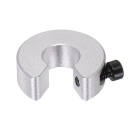 HARFINGTON Shaft Collar Set for Linear Rail SBR12, Clamp-on Shaft Collar with Set Screw 12mm Bore, 30mm OD, 10mm Thickness, Aluminum All in One Shaft Clamping Collars, Anodization