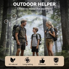 Mosquito Repellent 36 Balls – Mosquito Repellent Outdoor Patio & Indoor, Natural Mosquito Deterrent for Yard, Patio, Camping & Travel