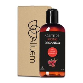 Alluem Aceite De Ricino 100% Puro Orgánico Castor Oil