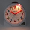 Atlanta 2127/0 Children's Alarm Clock without Ticking Analogue Boys Girls
