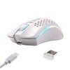 Redragon Mouse Gamer Storm Pro M808w-ks Blanco Wireless, Forma de