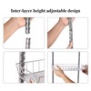 SWOMMOLY Adjustable Wall Mount Spice Rack, 9-Tier Dual-use (Multi-use) Organizer,