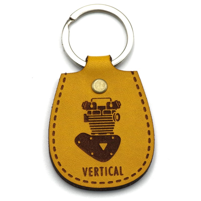 NONINA Engine Design Key Chain Set, Braun