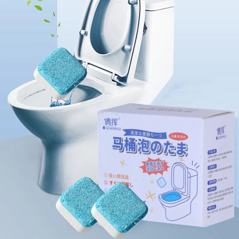 Tabletas Efervescentes L Toilet Para Desodorización Descali
