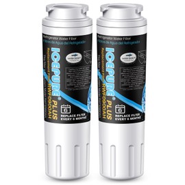 ICEPURE PLUS NSF/ANSI 53 Certified UKF8001 Refrigerator Water Filter Compatible with Maytag UKF8001, UKF8001AXX, UKF8001P, Whirlpool 4396395, 469006, EDR4RXD1, EveryDrop Filter 4, 2PACK
