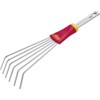 WOLF-Garten LDM Multi-Change Fan Rake Cultivation Tool Head, Red, 33x2.8x2