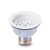 VARNAHOME 3-1/2 Deep Cup Kitchen Sink Drain Assembly, 304 Stainless