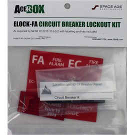 Space Age 4 Set - EClips ELOCK-FA, E-Series Fire Lockout Kit