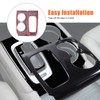 Heutamo Center Console Gear Shift Cup Holder Panel Trim Cover