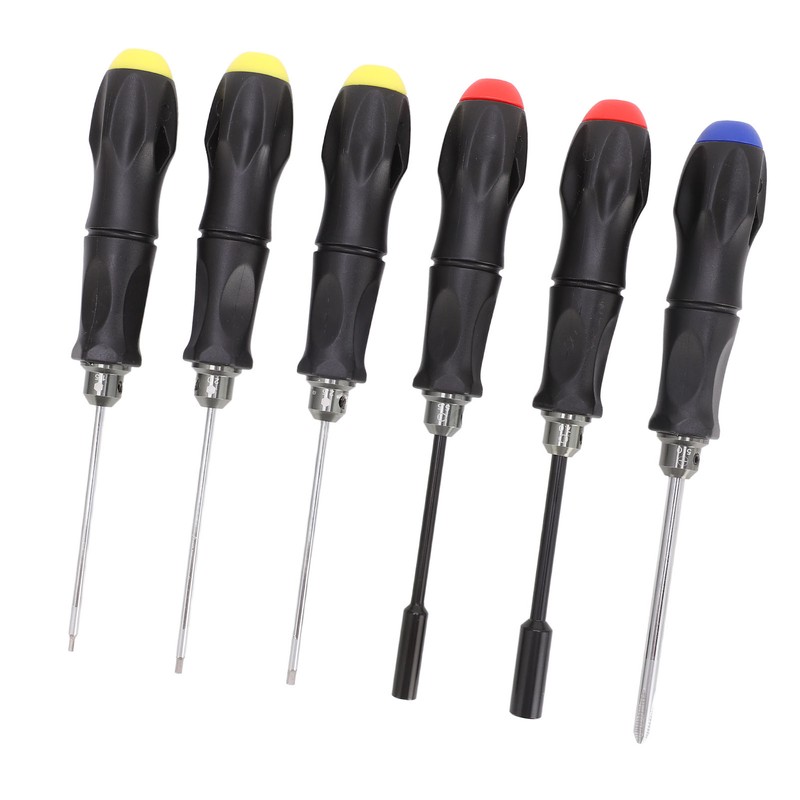6 Pieces RC Repair Tool Set High Hardness Steel RC