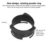54mm Coffee Portafilter Dosing Funnel Aluminum Alloy Rotatable Dosing Funnel