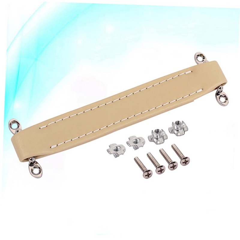 OSALADI Amplifier Handle Strap Pu Leather Handle for Speaker Reinforcement