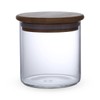 J-kitchens レトロ 漬け物 瓶詰め/耐熱容器 ガラス 製 キャニスター 9.5cm x 9.5cm