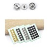 Mini Button Buckle Invisible Metal Snap Buttons Fasteners Press Studs