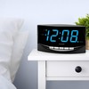 SHARP Easy to See Alarm Clock with Jumbo 2” Numbers