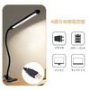 ICHIYO LED Clip Light Dimmable and Color-Changing LED Desk Light