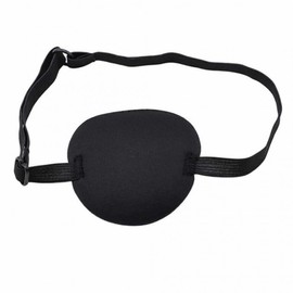Amblyopia in one eye, blindfold, eye patch in one eye Eye patch 1-Single eye patch-black 2ea