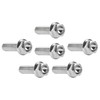 Ruifu M6 Motorcycle Small Head Flange Hex Bolts 15 20