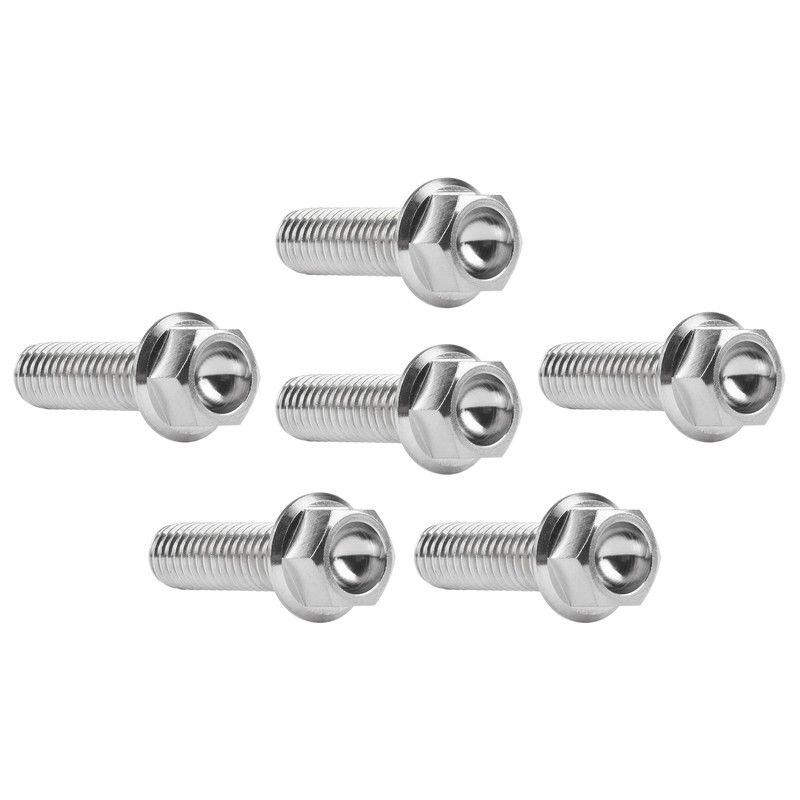 Ruifu M6 Motorcycle Small Head Flange Hex Bolts 15 20