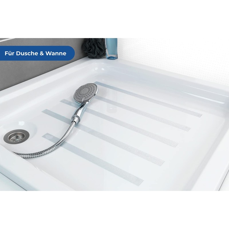 WENKO Anti-Slip Tape Transparent 2.5 cm x 5 m Non-Slip