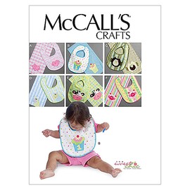 McCall's Patterns M6478 Bibs and Burp Cloths, One Size Only